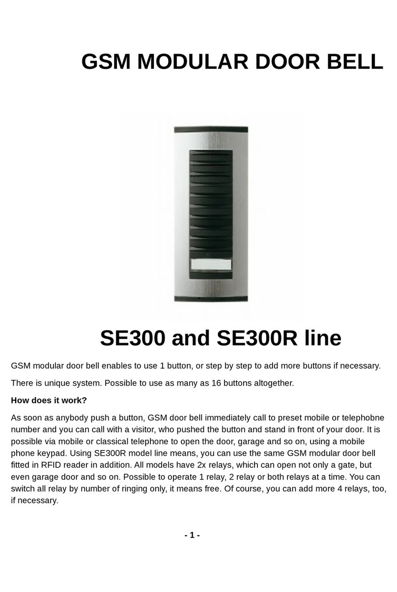Selax Electronics SE300 Series manual