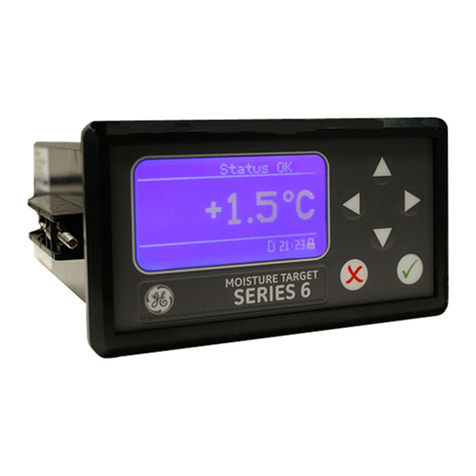 GE Moisture Target Series 6 User manual