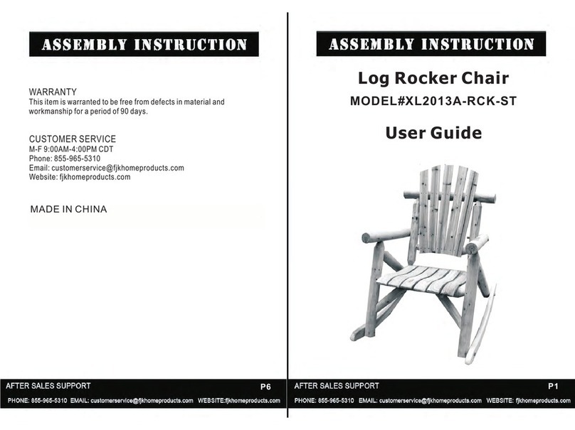 FJK home products XL2013A-RCK-ST user guide FJK home products XL2013A-RCK-ST user guide