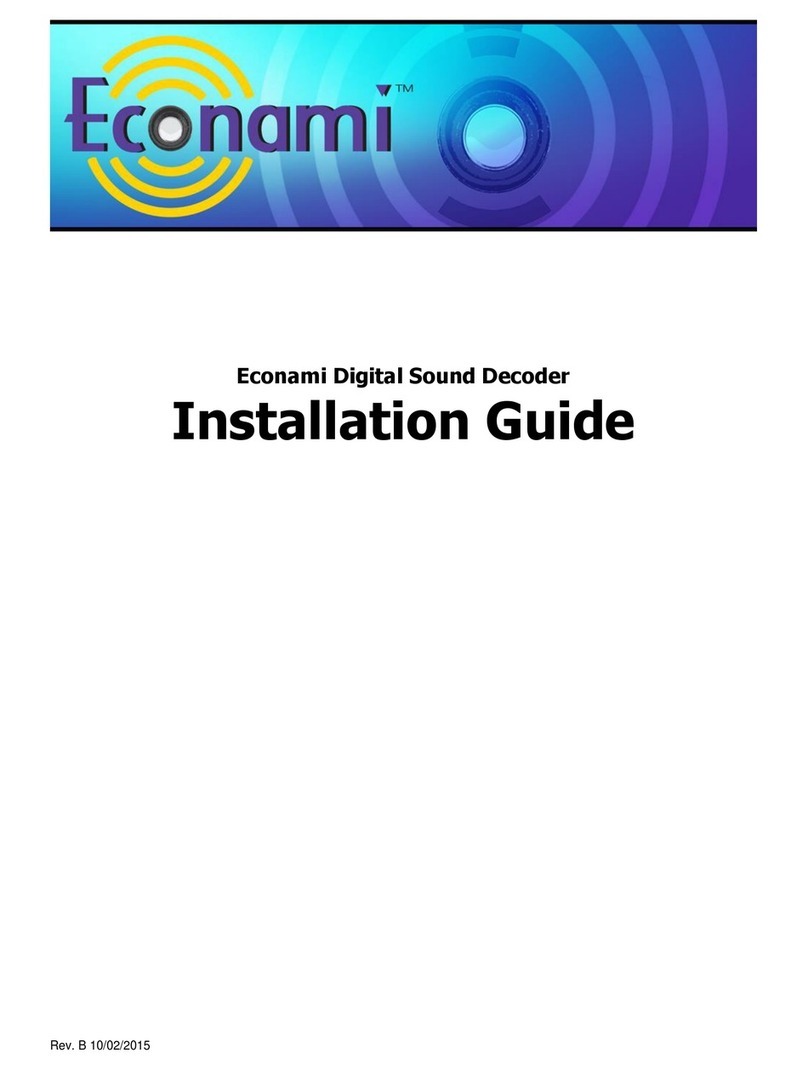 Econami ECO-21P installation guide