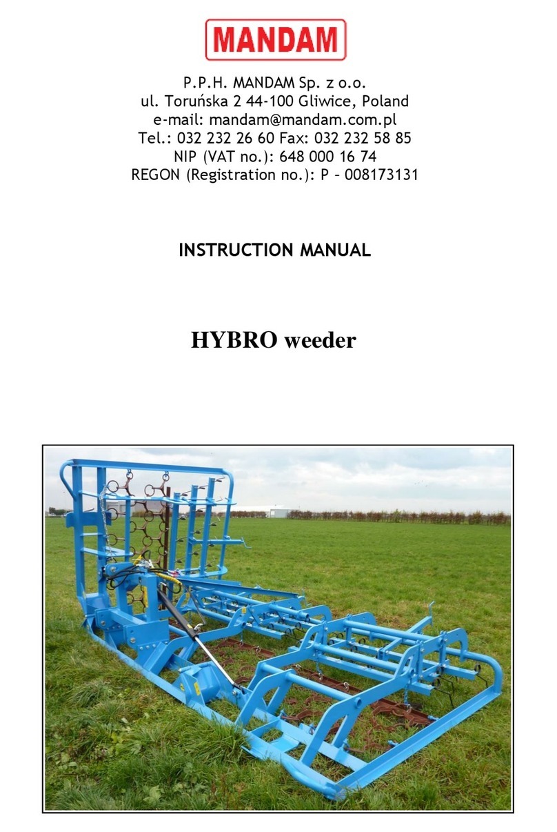 Mandam Hybro 3,0 instruction manual