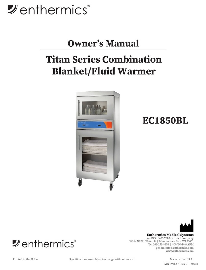 Enthermics EC1850BL owner's manual