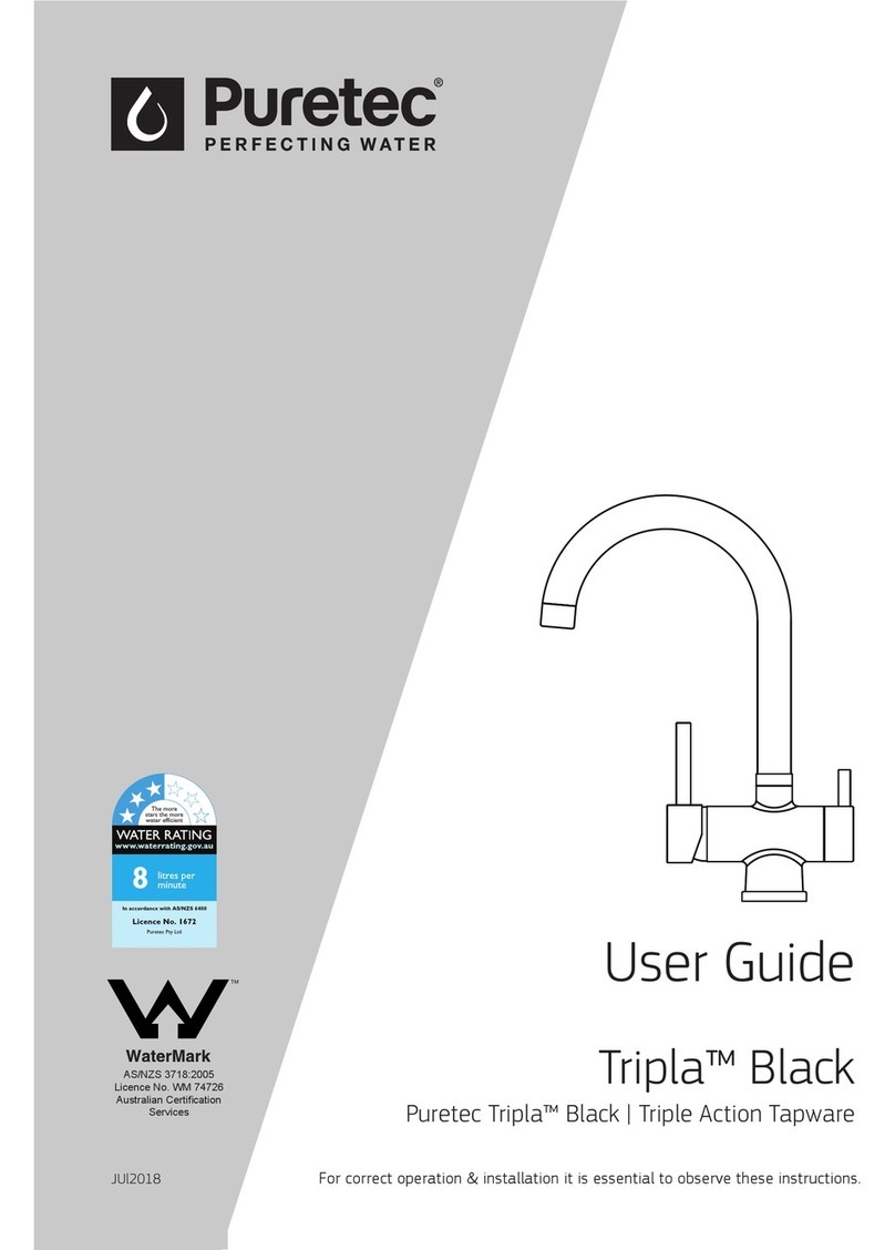 Puretec Tripla Black user guide