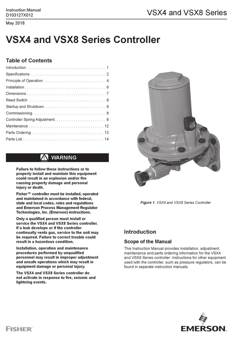 Emerson VSX4 Series User manual