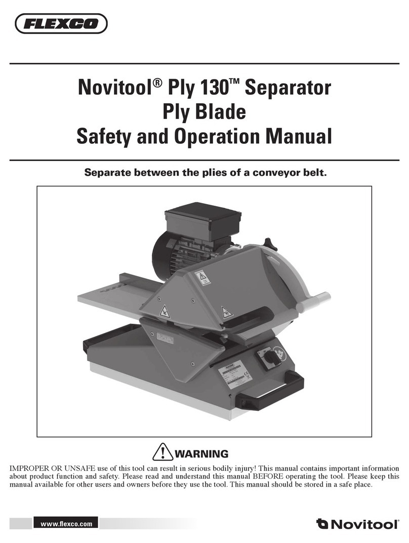 Novitool Ply 130 Safety and operation manual