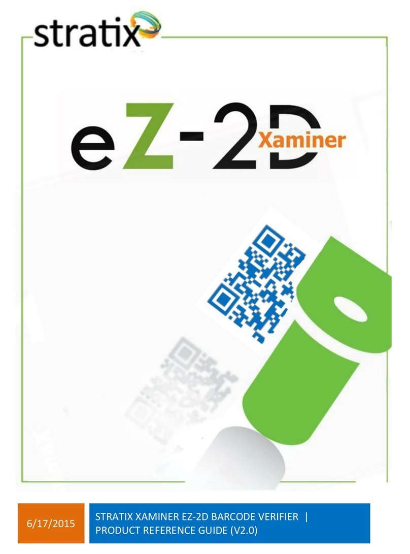 Stratix eZ-2D Xaminer Product reference guide