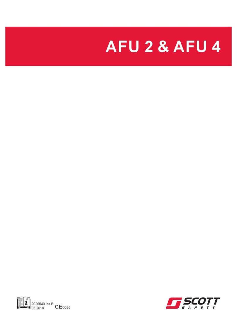 Scott Safety AFU 2 user manual