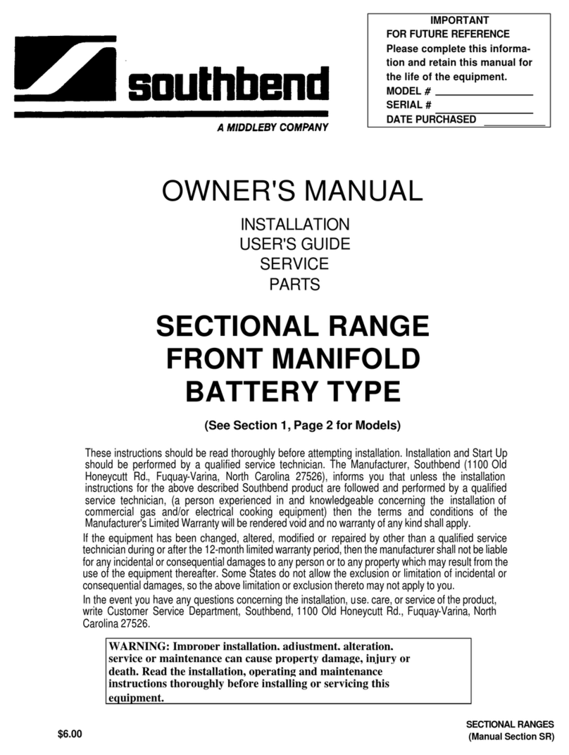 Southbend 136C owner's manual