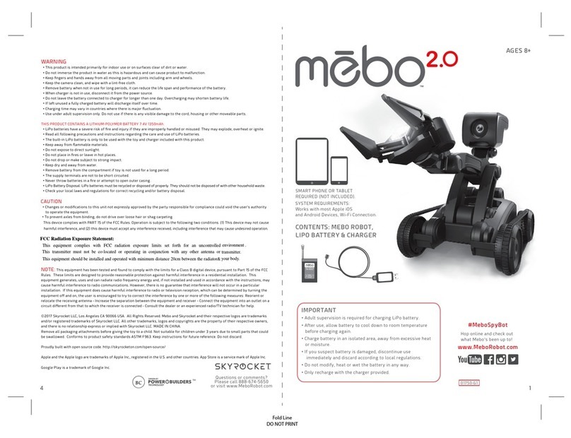 Skyrocket MEBO 2.0 user manual