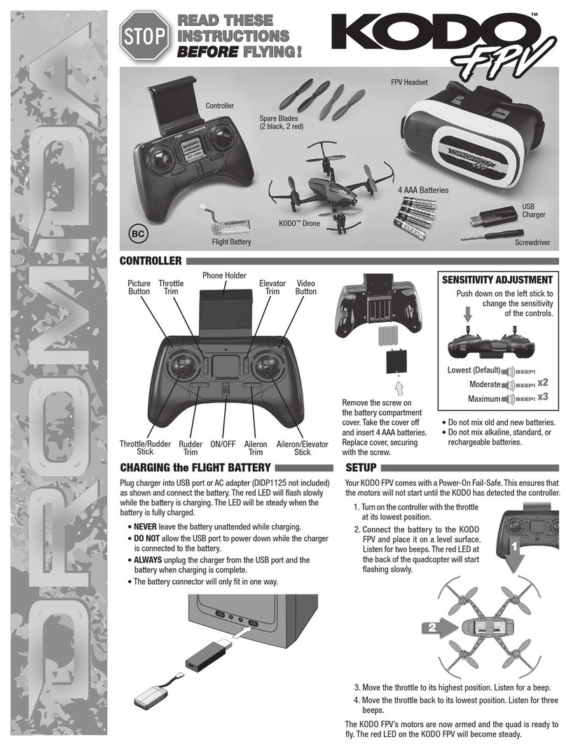Dromida KODO FPV user manual