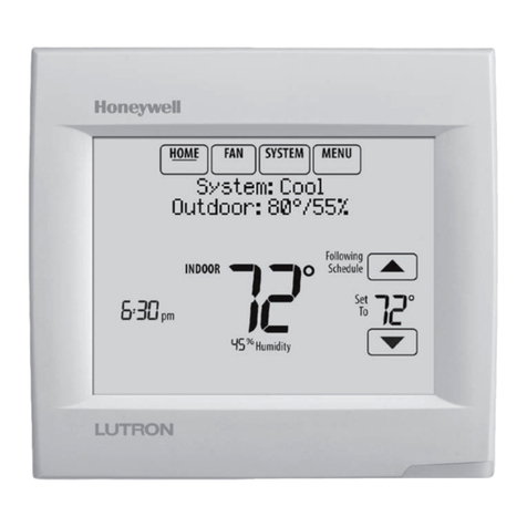 Honeywell Lutron VisionPRO 8000 User manual