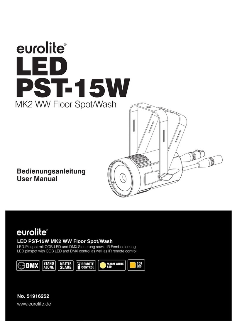 EuroLite LED PST-15W MK2 WW user manual