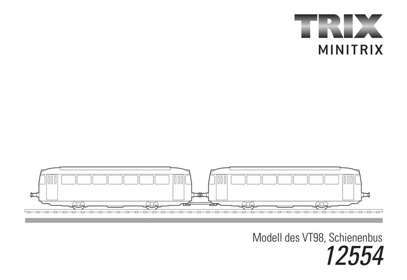 Trix Minitrix 12554 User manual Trix Minitrix 12554 User manual