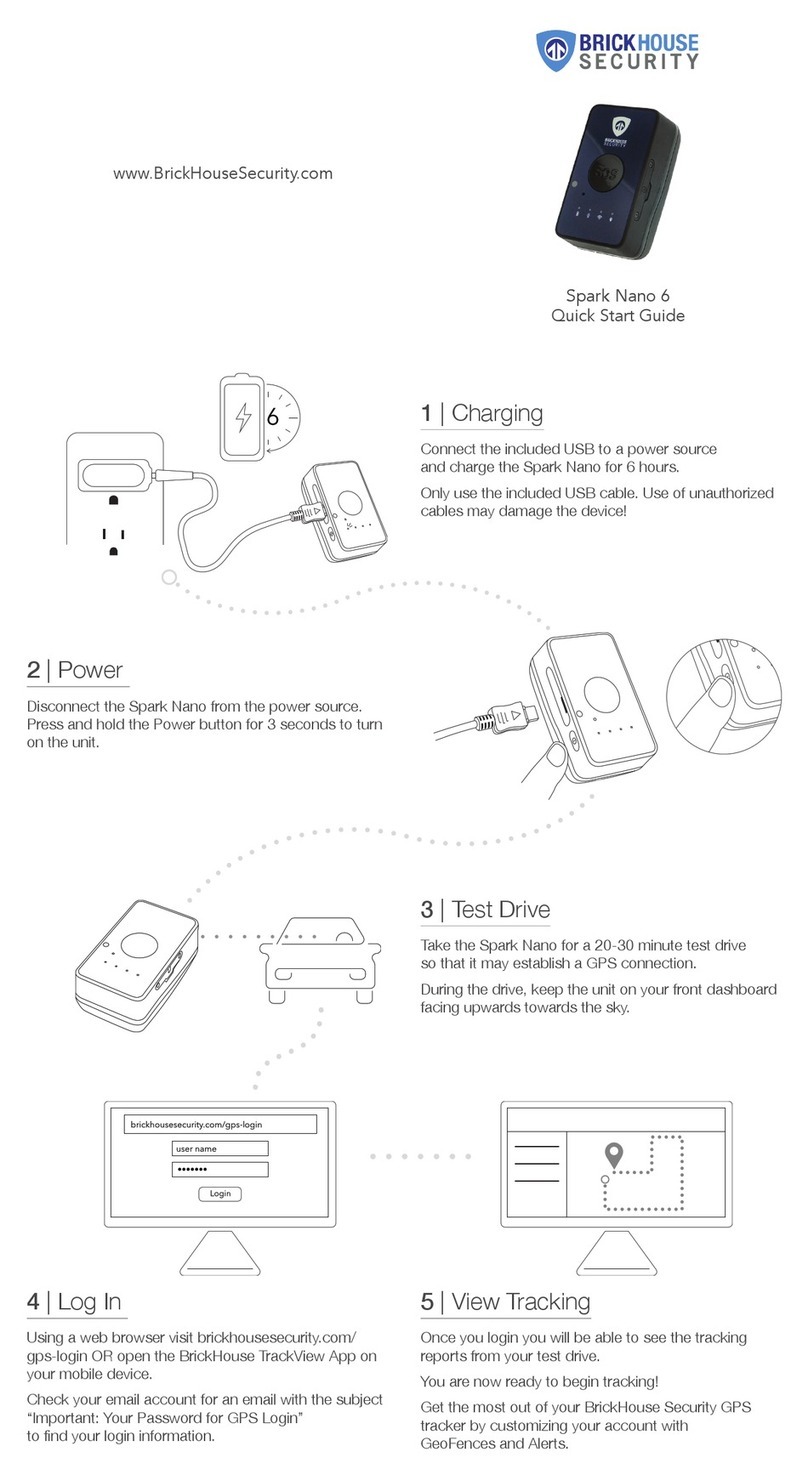 Brickhouse Security Spark Nano 6 User manual