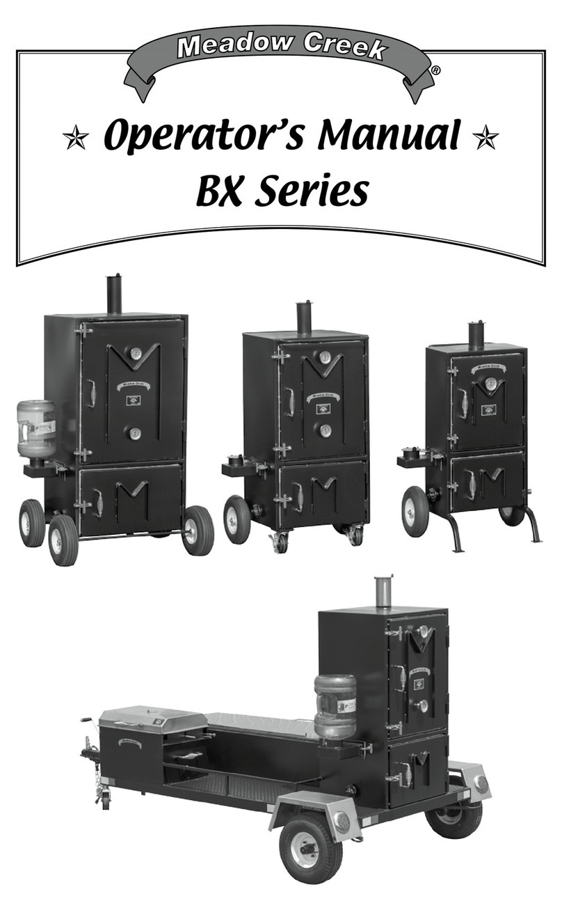 Meadow Creek BX Series User manual