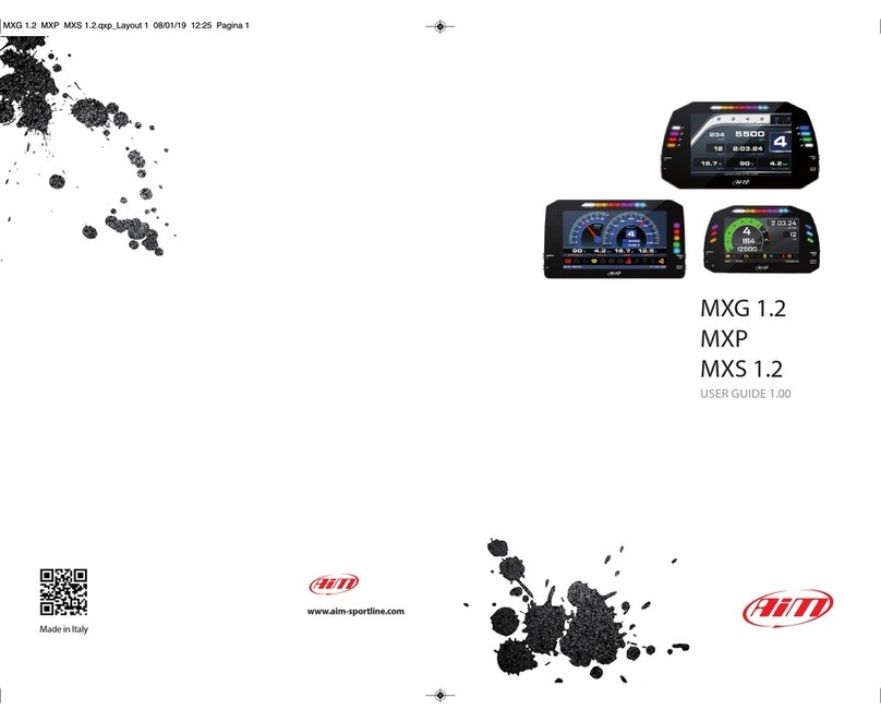 Aim MXG 1.2 Strada User manual