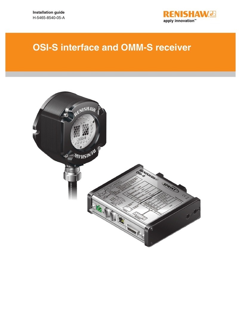 Renishaw OMM-S SPRINT installation guide