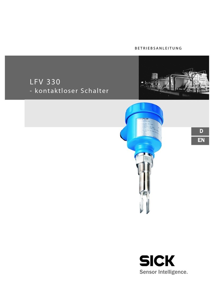 SICK LFV 330 User manual