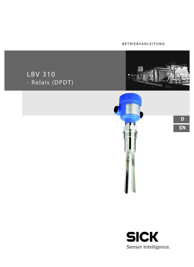 SICK LBV 310 User manual SICK LBV 310 User manual