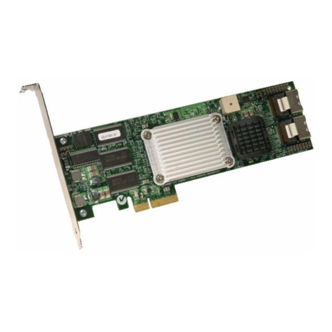 LSI MegaRAID SATA 300-8ELP User manual