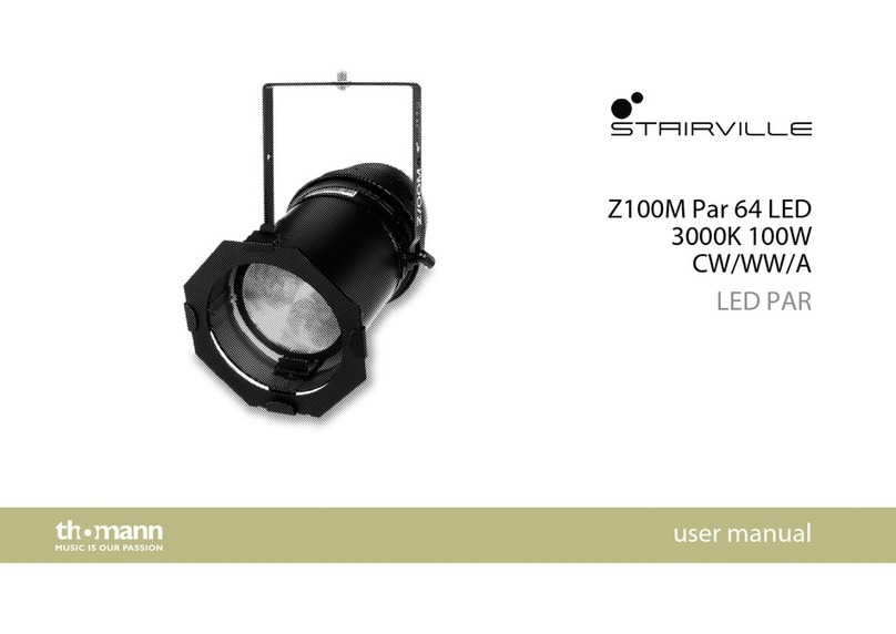 STARVILLE Z100M Par 64 LED user manual STARVILLE Z100M Par 64 LED user manual