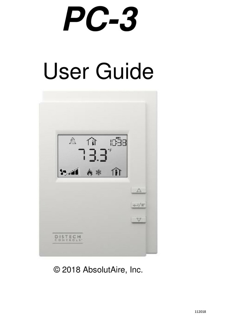 Distech Controls LC-3 user guide