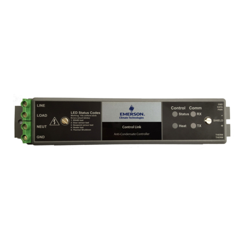 Emerson Control Link User manual Emerson Control Link User manual
