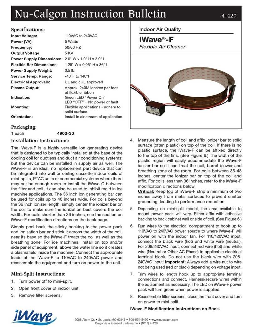 iWave iWave-F Instruction bulletin