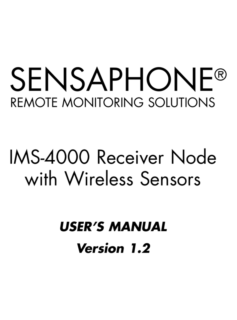 Sensaphone IMS-4000 user manual