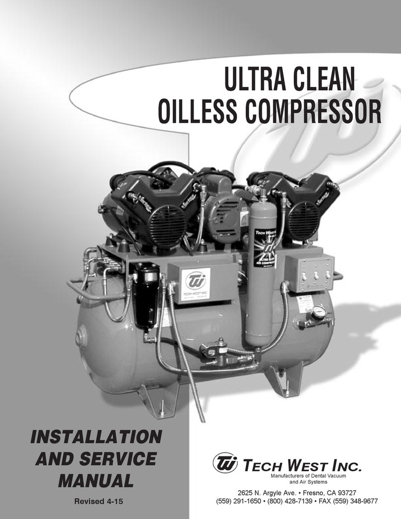 Tech West ACO2S Installation and service manual Tech West ACO2S Installation and service manual