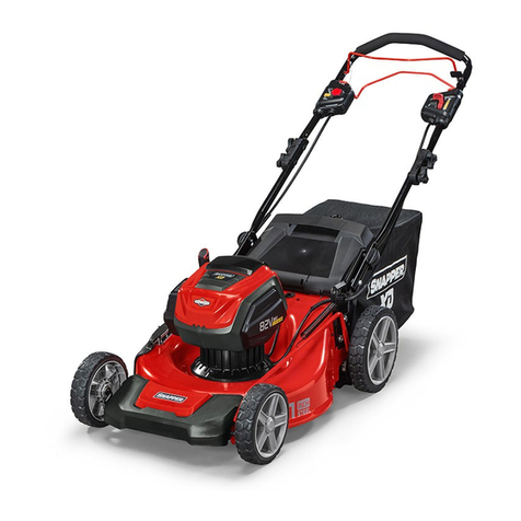 Snapper SXD21SPWM82 User manual