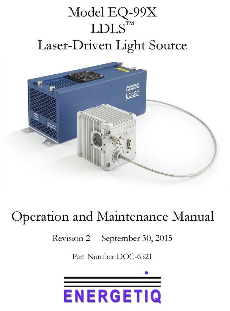 Energetiq EQ-99X LDLS User manual