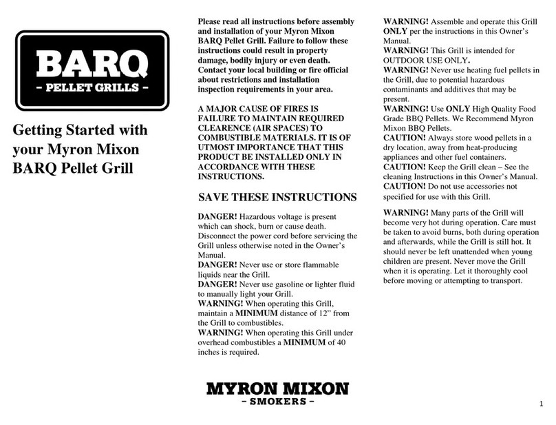 Barq Myron Mixon owner's manual