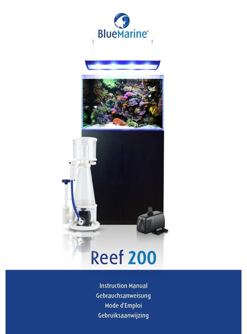 Blue Marine Reef 200 instruction manual