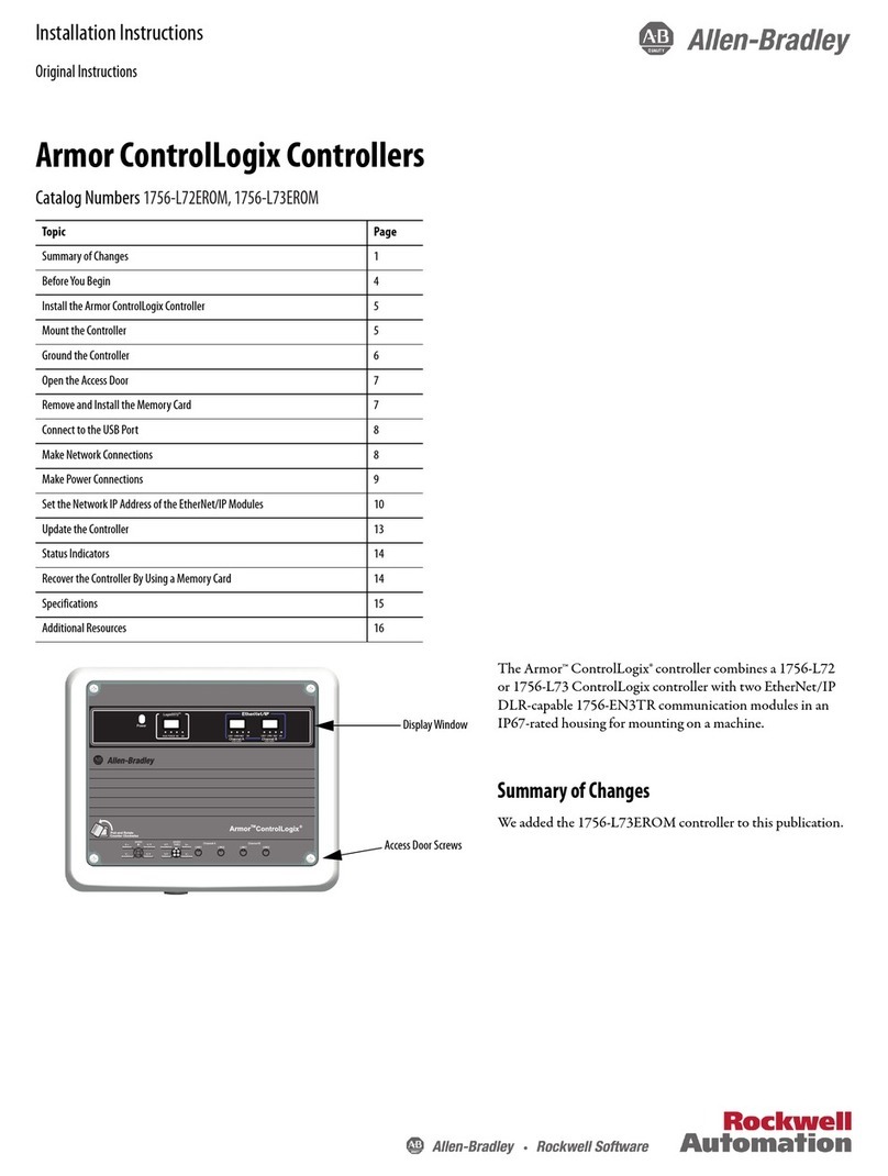 Allen-Bradley 1756-L72EROM User manual