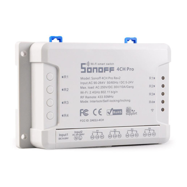 Sonoff 4CH Pro User manual Sonoff 4CH Pro User manual