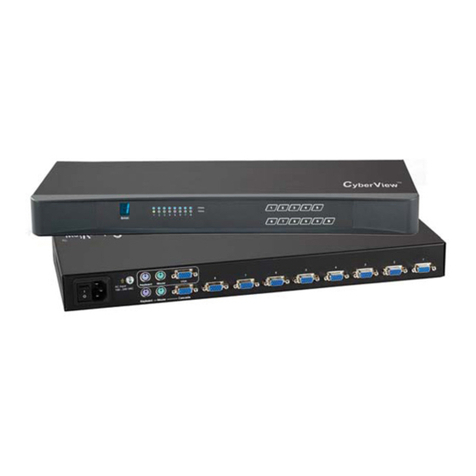 Austin Hughes CyberView Combo DB-15 KVM Series user manual