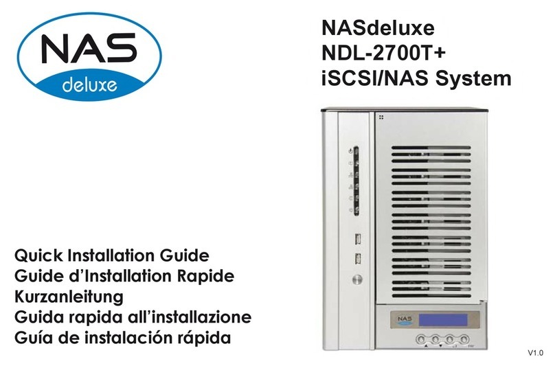 NASdeluxe NDL-2700T+ installation guide