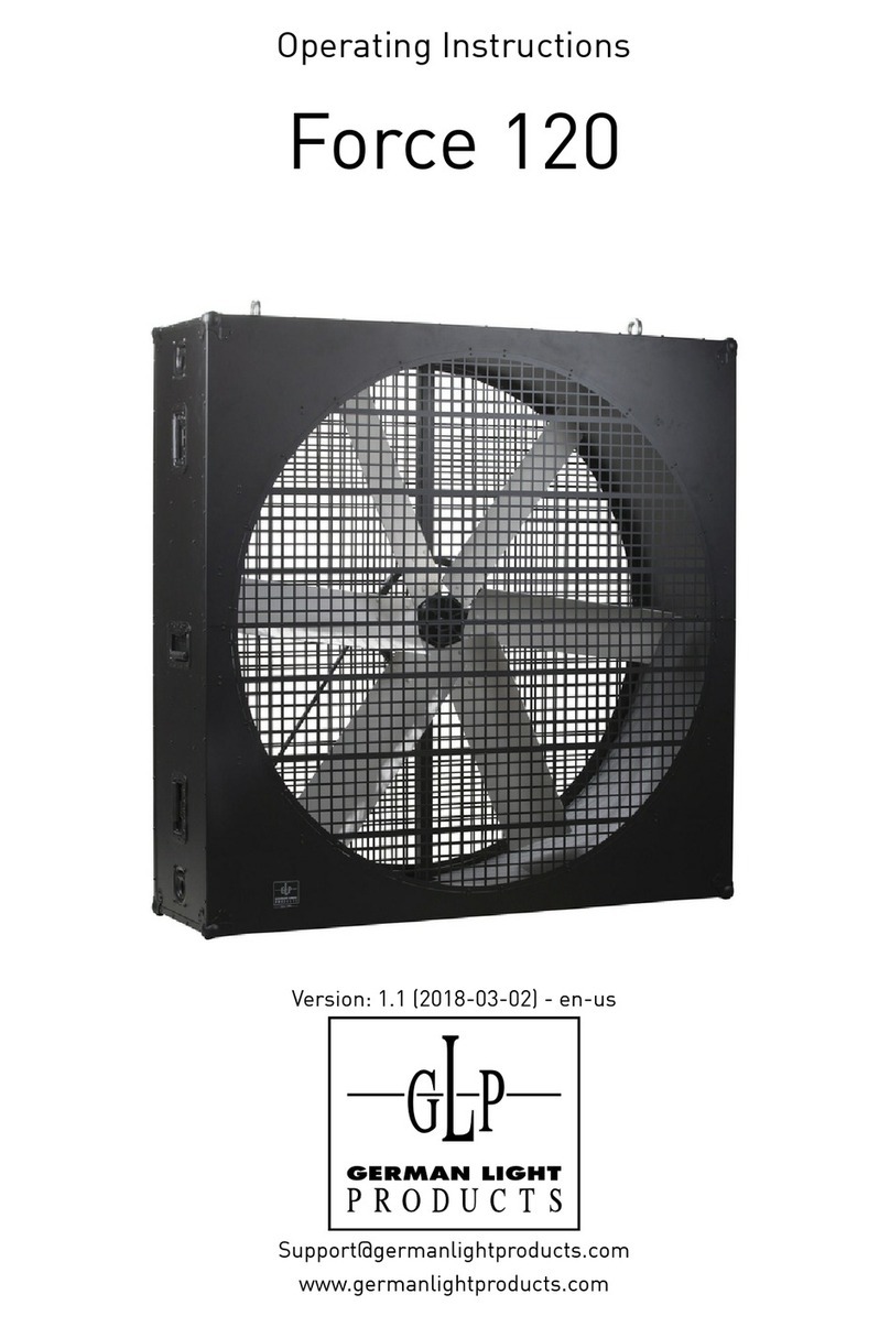 GLP Force 120 operating instructions
