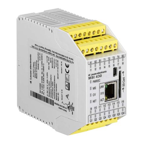 Leuze electronic MSI 400 Series operating instructions Leuze electronic MSI 400 Series operating instructions