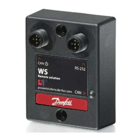 Danfoss WS103 user manual