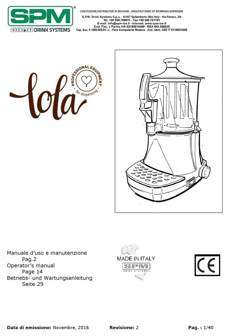 SPM LOLA Operator's manual