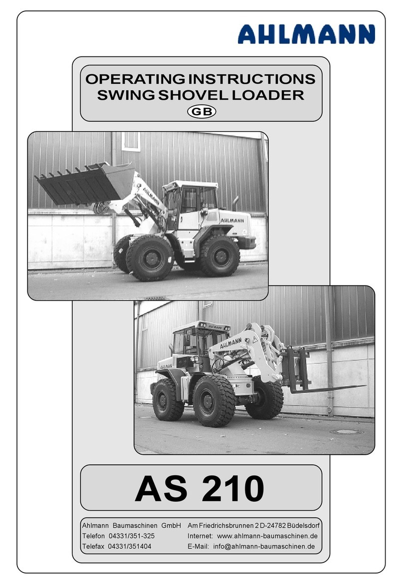 ahlmann AS 210 operating instructions