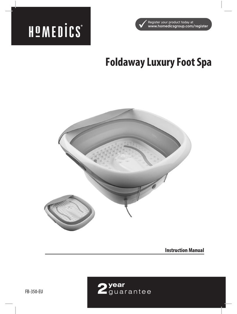 HoMedics FB-350-EU instruction manual