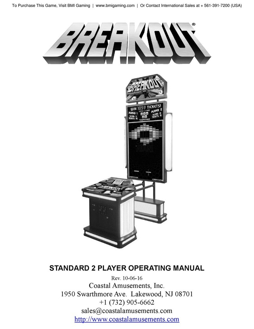 BMI Gaming Breakout operating manual