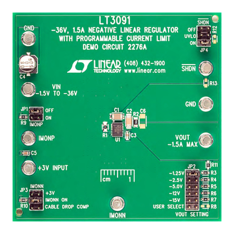 Linear Technology LT3091EDE Quick setup guide