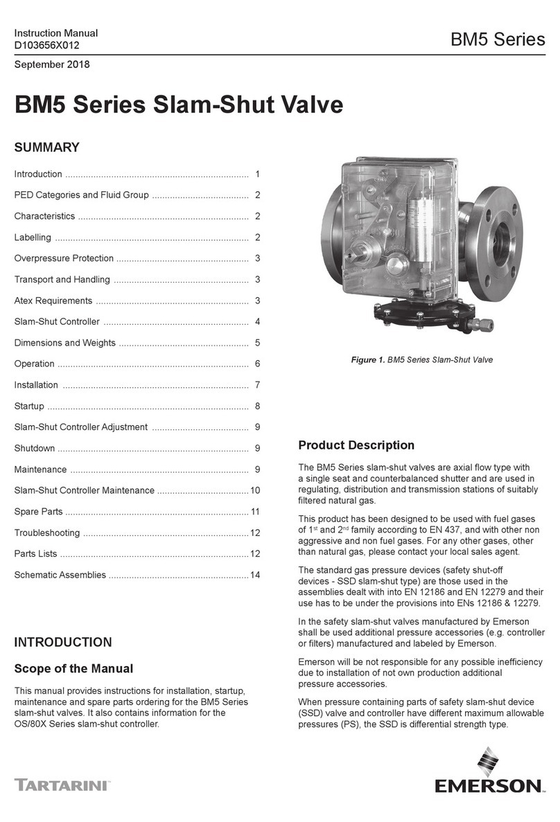 Emerson Tartarini BM5 Series User manual