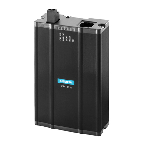 Siemens CP 5711 User manual