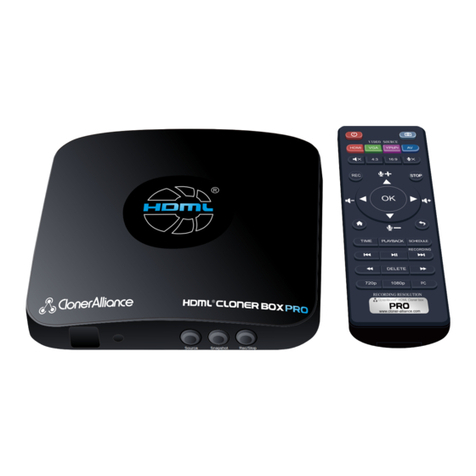 Cloner Alliance HDML-Cloner Box Pro User manual