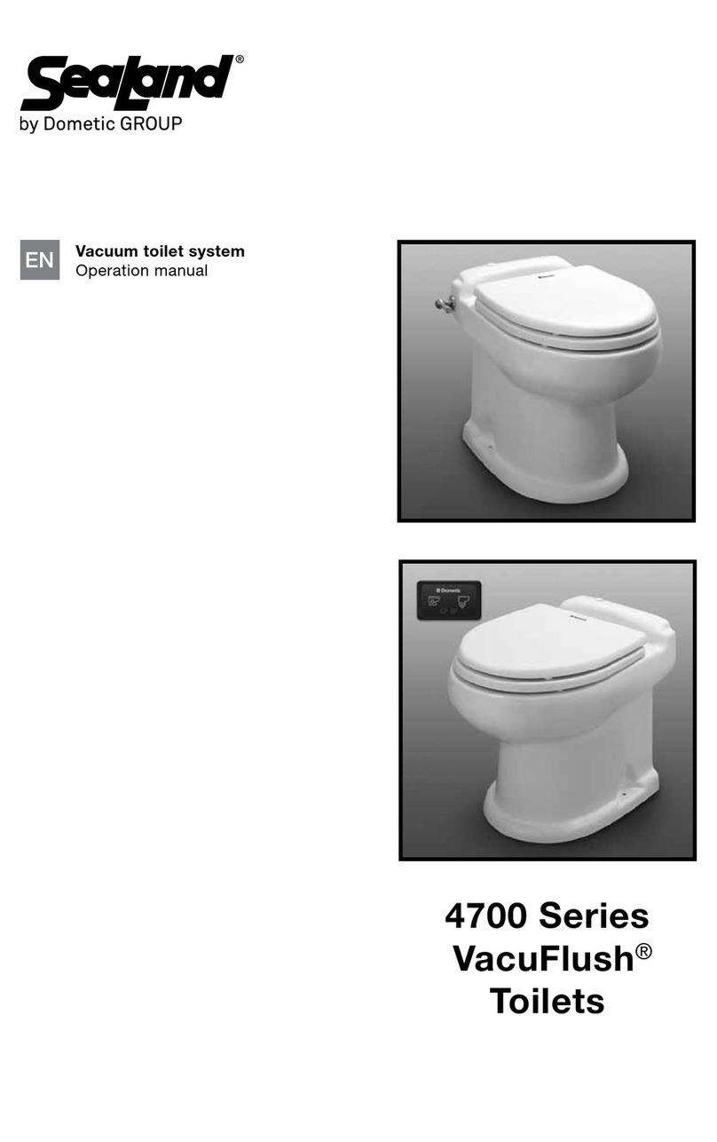 SeaLand VacuFlush 4700 Series User manual